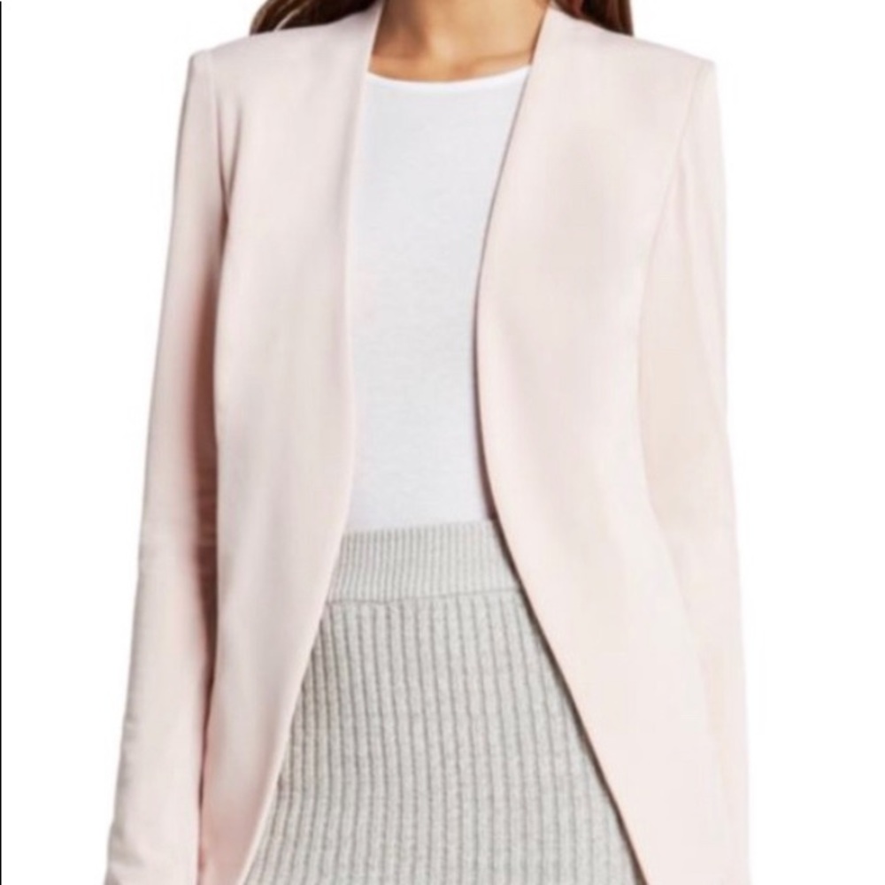 BCBG blush blazer medium